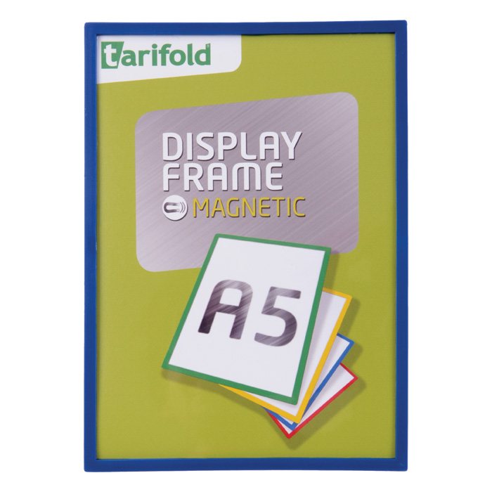 Kapsy magnetické Display Frame - A5 / modrá