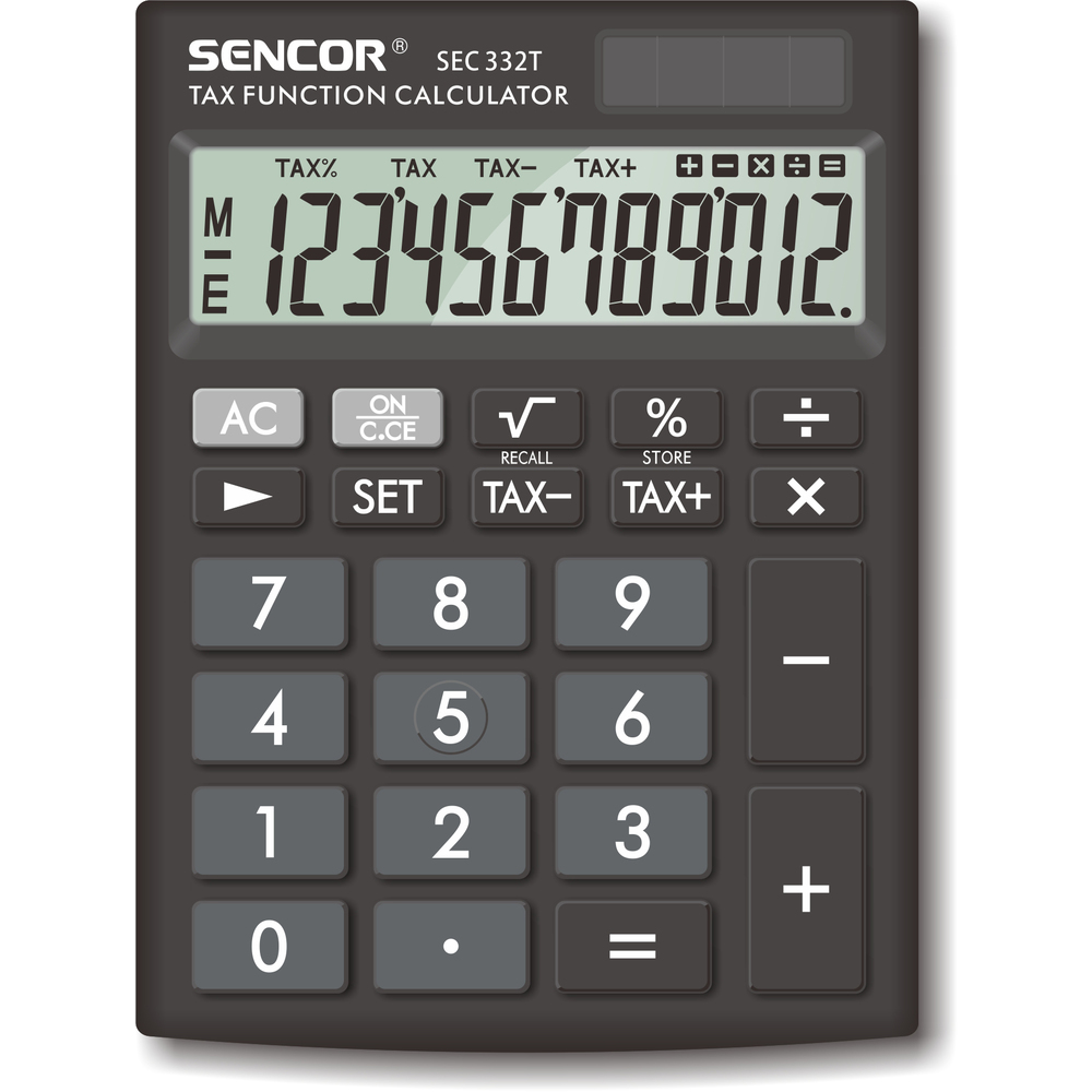 Kalkulačka Sencor SEC 332T - displej 12 míst