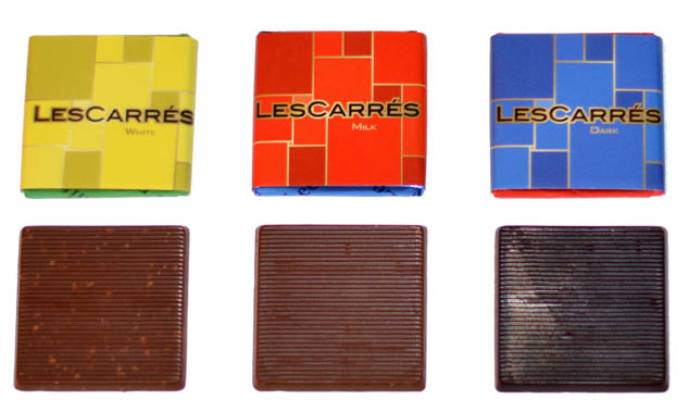 Čokolády ke kávě - Le Caré / mix druhů / 5 g